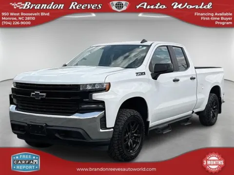 White 2019 Chevrolet Silverado 1500 LT for sale in Monroe, NC