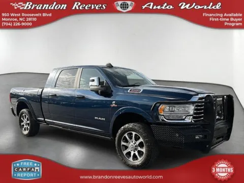 Another view of 2023 Ram 3500 Laramie Longhorn for sale in Monroe, NC at Brandon Reeves Auto World