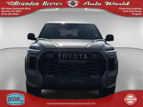 Another view of 2024 Toyota Tundra Hybrid TRD Pro for sale in Monroe, NC at Brandon Reeves Auto World