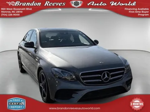 Another view of 2018 Mercedes-Benz E-Class E 300 for sale in Monroe, NC at Brandon Reeves Auto World