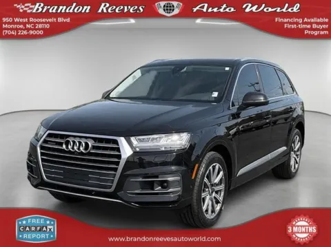 Black 2019 Audi Q7 55 SE Premium Plus for sale in Monroe, NC