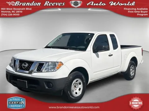 White 2017 Nissan Frontier S for sale in Monroe, NC