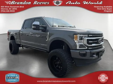 Another view of 2022 Ford F-350SD Platinum for sale in Monroe, NC at Brandon Reeves Auto World