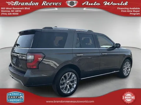 More photos of 2019 Ford Expedition Limited at Brandon Reeves Auto World, NC