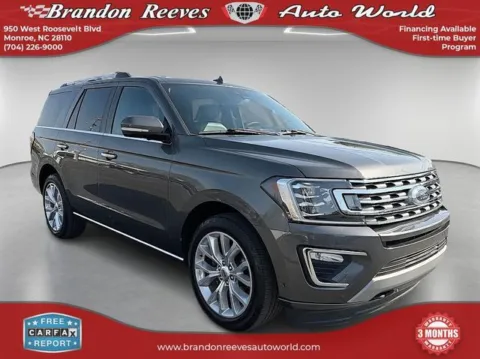 Another view of 2019 Ford Expedition Limited for sale in Monroe, NC at Brandon Reeves Auto World
