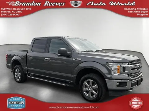 Another view of 2018 Ford F-150 XLT for sale in Monroe, NC at Brandon Reeves Auto World