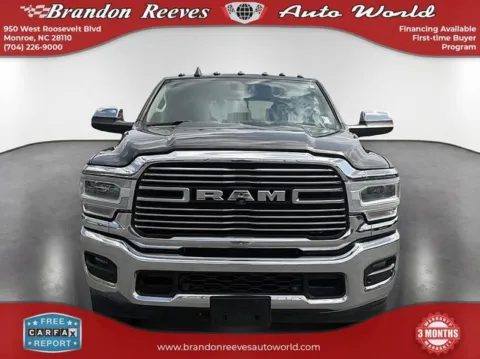 Photos of 2020 Ram 3500 Laramie for sale in Monroe, NC at Brandon Reeves Auto World