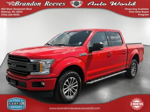 Red 2020 Ford F-150 XLT for sale in Monroe, NC