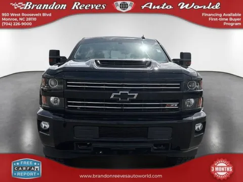 Photos of 2018 Chevrolet Silverado 2500HD LTZ for sale in Monroe, NC at Brandon Reeves Auto World