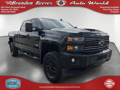 Another view of 2018 Chevrolet Silverado 2500HD LTZ for sale in Monroe, NC at Brandon Reeves Auto World