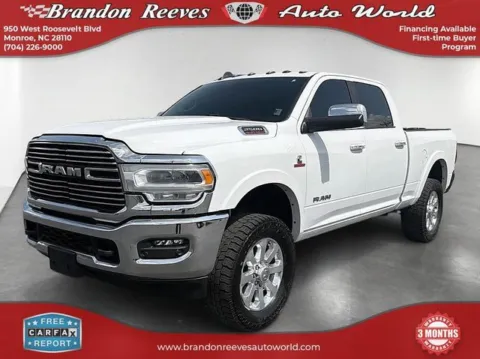 White 2022 Ram 2500 Laramie for sale in Monroe, NC