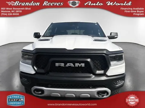 Photos of 2021 Ram 1500 Rebel for sale in Monroe, NC at Brandon Reeves Auto World