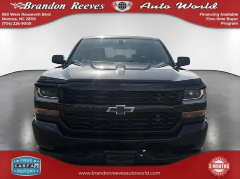 Photos of 2016 Chevrolet Silverado 1500 Custom for sale in Monroe, NC at Brandon Reeves Auto World