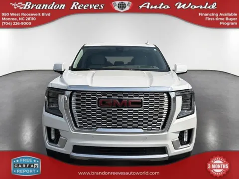 Photos of 2021 GMC Yukon XL Denali for sale in Monroe, NC at Brandon Reeves Auto World