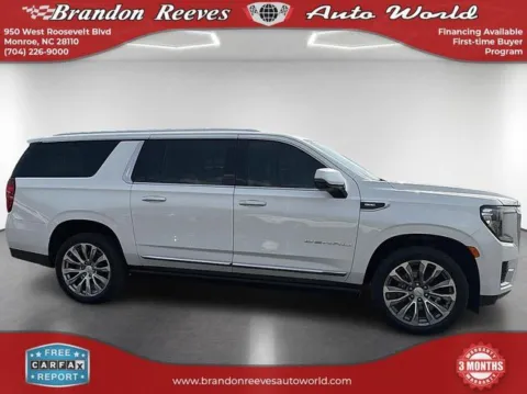 More photos of 2021 GMC Yukon XL Denali at Brandon Reeves Auto World, NC