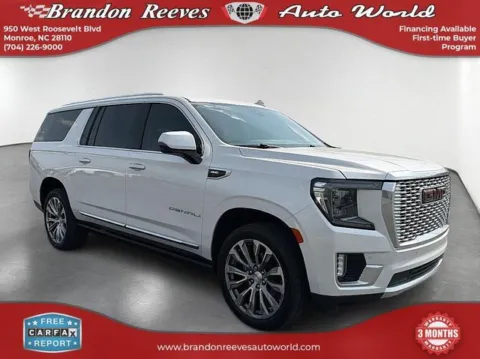 Another view of 2021 GMC Yukon XL Denali for sale in Monroe, NC at Brandon Reeves Auto World