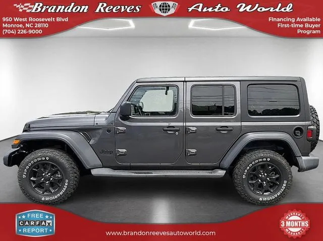 2020 Jeep Wrangler Unlimited Willys - Photo 9