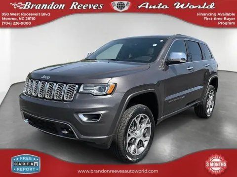 Photos of 2021 Jeep Grand Cherokee Overland for sale in Monroe, NC at Brandon Reeves Auto World