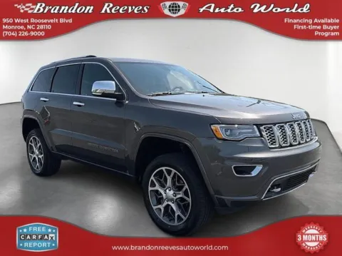 Another view of 2021 Jeep Grand Cherokee Overland for sale in Monroe, NC at Brandon Reeves Auto World