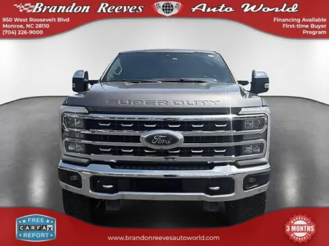 Photos of 2023 Ford F-350SD Lariat for sale in Monroe, NC at Brandon Reeves Auto World