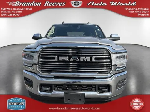 Photos of 2021 Ram 2500 Laramie for sale in Monroe, NC at Brandon Reeves Auto World