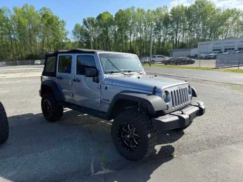 Another view of 2018 Jeep Wrangler JK Unlimited Sport for sale in Monroe, NC at Brandon Reeves Auto World
