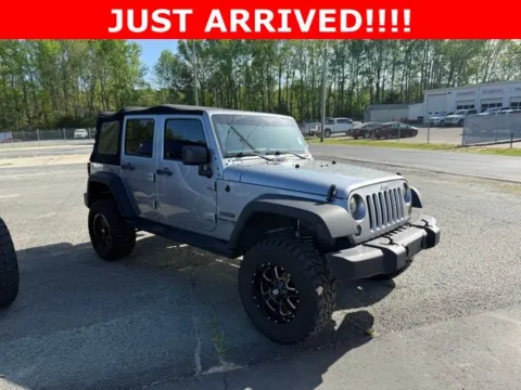Another view of 2018 Jeep Wrangler JK Unlimited Sport for sale in Monroe, NC at Brandon Reeves Auto World