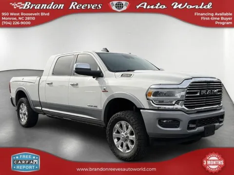 Another view of 2020 Ram 3500 Laramie for sale in Monroe, NC at Brandon Reeves Auto World