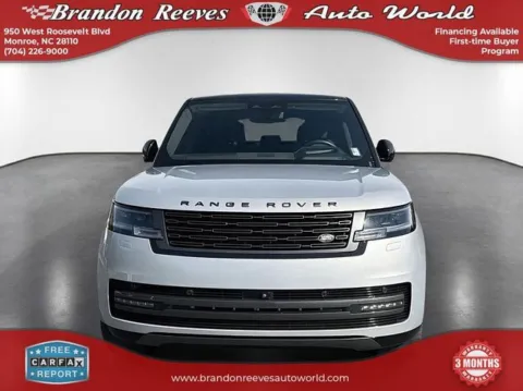 Another view of 2025 Land Rover Range Rover SE for sale in Monroe, NC at Brandon Reeves Auto World