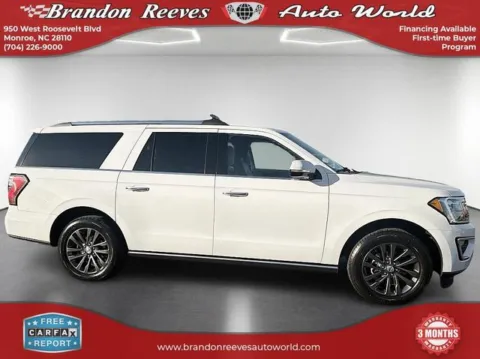 More photos of 2021 Ford Expedition Max Limited at Brandon Reeves Auto World, NC