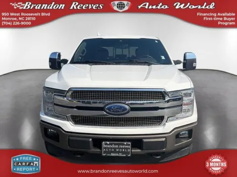 Another view of 2020 Ford F-150 King Ranch for sale in Monroe, NC at Brandon Reeves Auto World