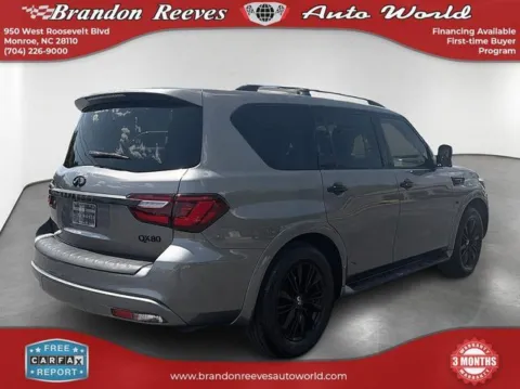 More photos of 2018 INFINITI QX80 at Brandon Reeves Auto World, NC