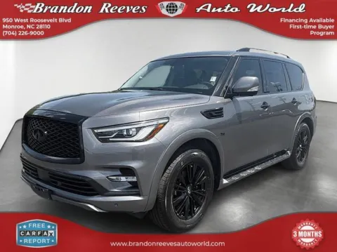 Gray 2018 INFINITI QX80 for sale in Monroe, NC
