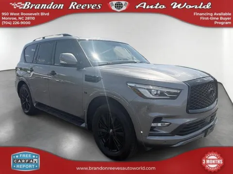 Another view of 2018 INFINITI QX80 for sale in Monroe, NC at Brandon Reeves Auto World