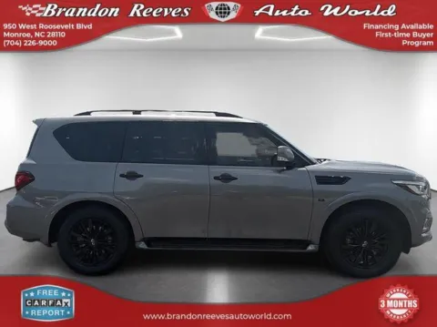 More photos of 2018 INFINITI QX80 at Brandon Reeves Auto World, NC