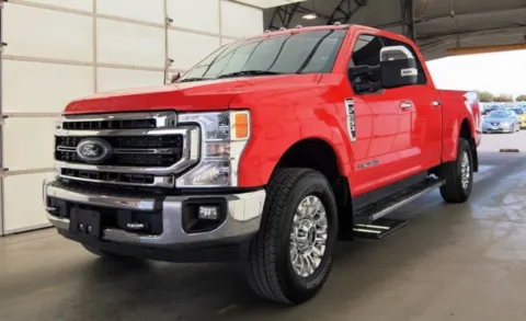 Red 2022 Ford F-250SD Lariat for sale in Monroe, NC