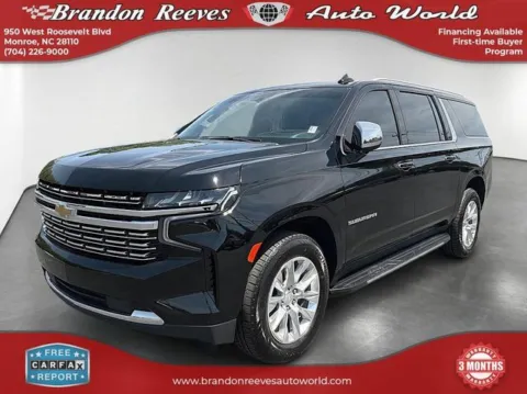 Black 2021 Chevrolet Suburban Premier for sale in Monroe, NC