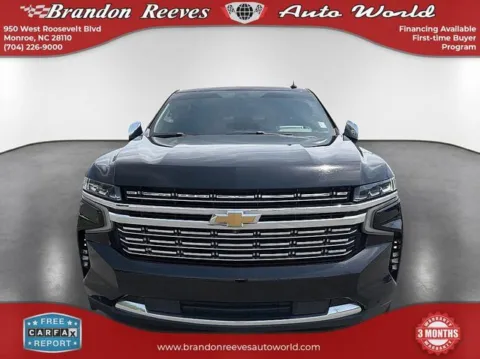 Photos of 2021 Chevrolet Suburban Premier for sale in Monroe, NC at Brandon Reeves Auto World