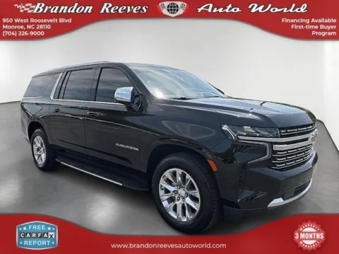 Another view of 2021 Chevrolet Suburban Premier for sale in Monroe, NC at Brandon Reeves Auto World
