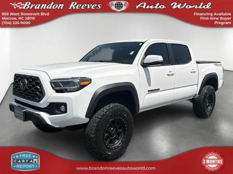 White 2022 Toyota Tacoma TRD Off-Road for sale in Monroe, NC