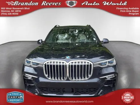 Photos of 2019 BMW X7 xDrive50i for sale in Monroe, NC at Brandon Reeves Auto World