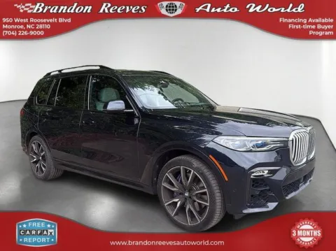 Another view of 2019 BMW X7 xDrive50i for sale in Monroe, NC at Brandon Reeves Auto World