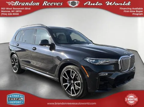 Another view of 2019 BMW X7 xDrive50i for sale in Monroe, NC at Brandon Reeves Auto World