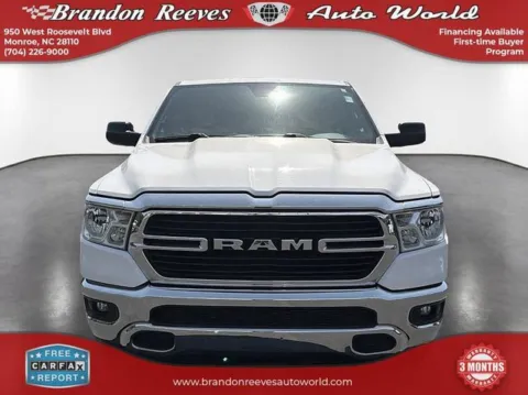 Photos of 2021 Ram 1500 Big Horn/Lone Star for sale in Monroe, NC at Brandon Reeves Auto World