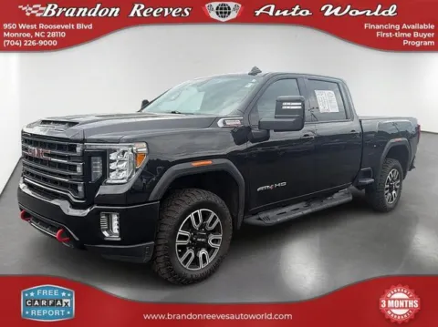 Black 2023 GMC Sierra 2500HD AT4 for sale in Monroe, NC