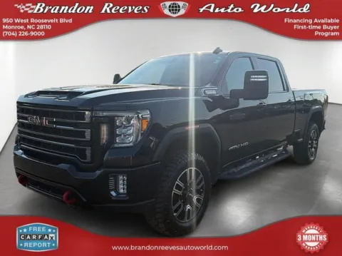 Black 2023 GMC Sierra 2500HD AT4 for sale in Monroe, NC