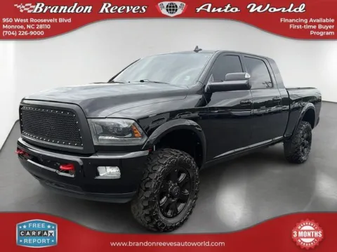 Black 2015 Ram 2500 Laramie for sale in Monroe, NC