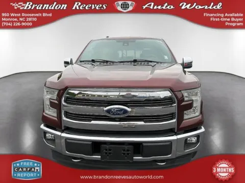 Photos of 2017 Ford F-150 King Ranch for sale in Monroe, NC at Brandon Reeves Auto World