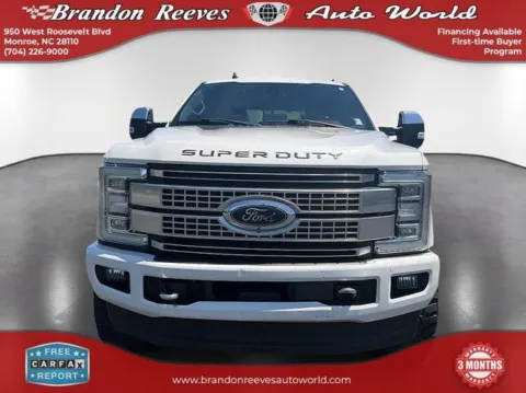 Photos of 2019 Ford F-250SD Platinum for sale in Monroe, NC at Brandon Reeves Auto World