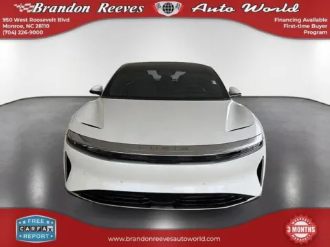 Photos of 2024 Lucid Air Touring for sale in Monroe, NC at Brandon Reeves Auto World